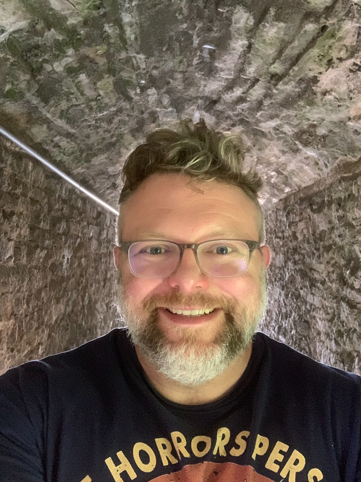 Ian Church smiling